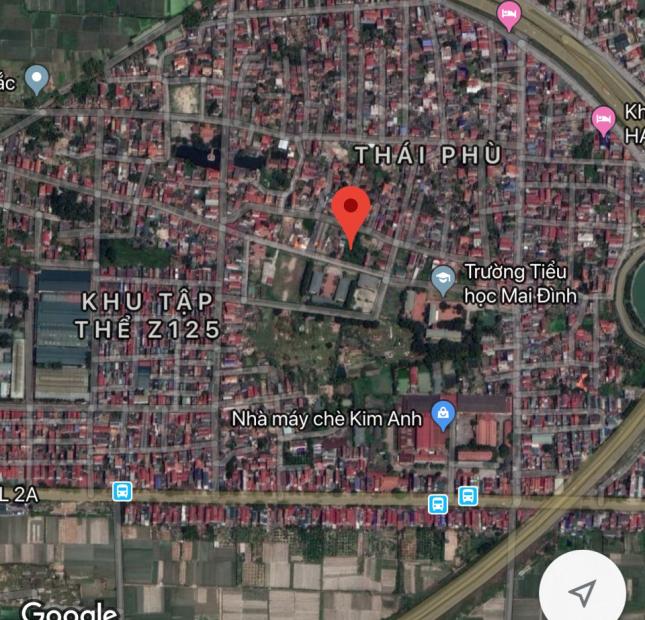 77.9m2 đất ô tô đậu cửa tại Thái Phù, Mai Đình, Sóc Sơn, giá chỉ 11tr/m2, hotline: 039 801 6789