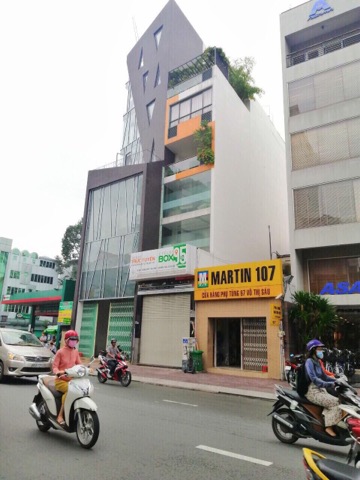 án gấp tòa nhà mặt tiền đường Nguyễn Thái Học 7m6 x 21m.150 tỷ 