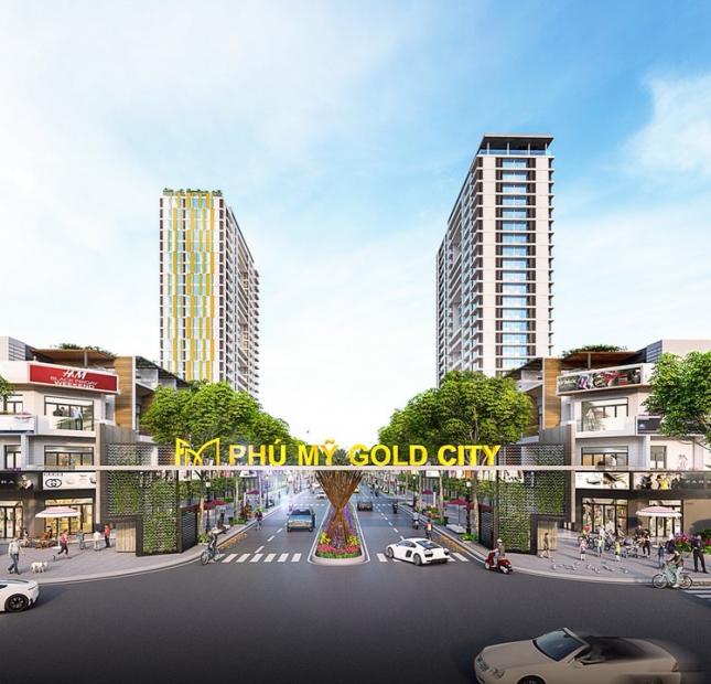 5 suất nội bộ Đất Xanh Giá F1 dự án Phú Mỹ Gold City chỉ 7tr/m2 SHR thổ cư 100% đất ở đô thị