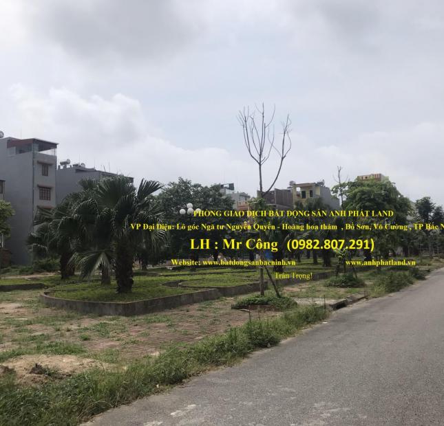 Bán lô đất biệt thự Công ty nhà – Khu Khả Lễ , TP Bắc Ninh
