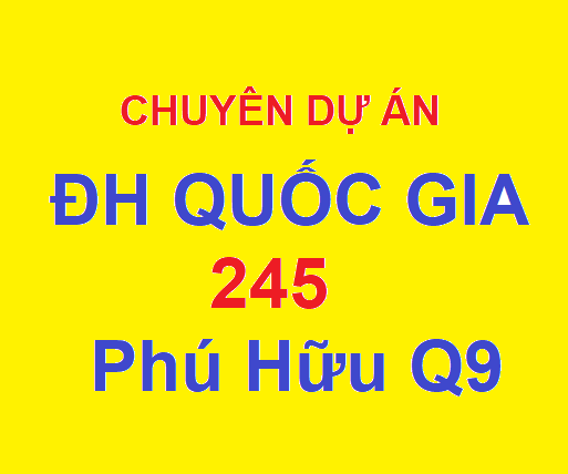 Chính chủ gửi bán Lô 2X dự án đại học quốc gia 245 quận 9