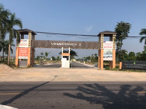 Đất nền dự án Vinaconex3 Residence Phổ Yên