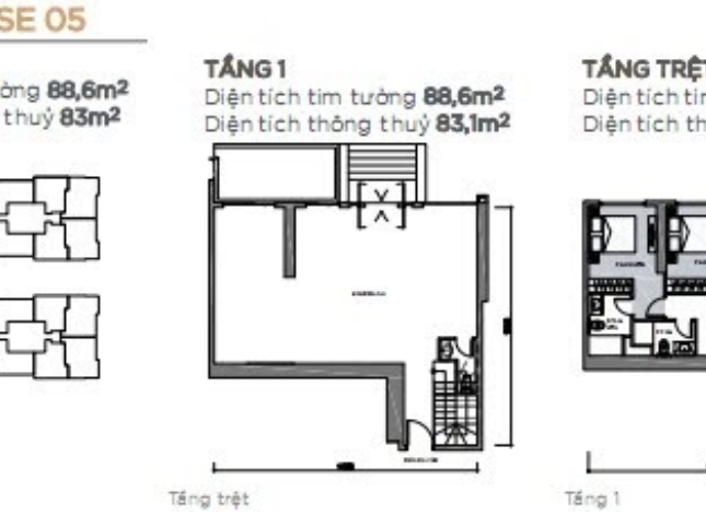 Shophouse Park 3 tại Vinhomes Central Park 177m2 can ban