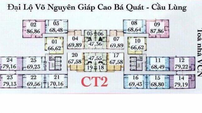 Bán căn hộ CT2 VCN Phước Hải giá chỉ 1.350 tỷ đã bàn giao vào ở - lh 0903564696