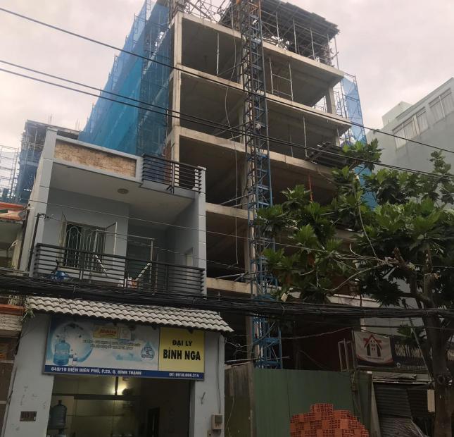 Bán Building Hoàng Hoa Thám, Q. Bình Thạnh, DT: 10x32m, Hầm 6 Lầu
