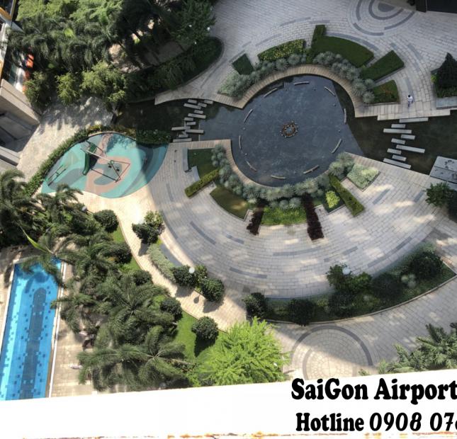 Bán căn hộ Q Tân Bình - Saigon Airport Plaza, 3PN - 110m2, tầng cao, view sân vườn, giá 5.3 tỉ. LH 0908078995