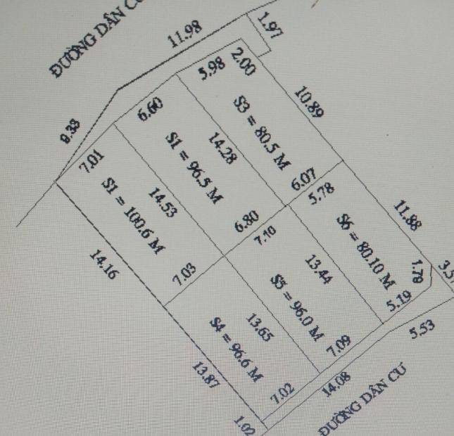 Khách gửi bán gấp 80m2 đất gần ngã tư Hải Thượng Lãn Ông và đường 24m giá 640 triệu – 094.963.5556