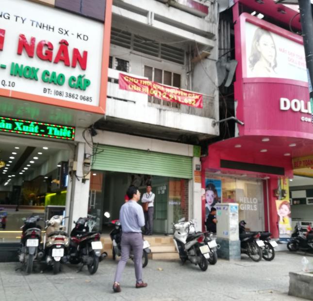 Bán gấp nhà góc 2 mặt tiền Nguyễn Tri Phương - Nhật Tảo, P. 4, Q. 10, DT 3,7x9m, 1 lầu, giá 10,3 tỷ