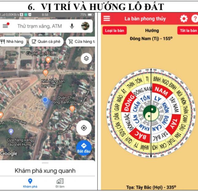 Chính chủ cần bán gấp lô đất đẹp gần sân bay Phù Cát, Bình Định, giá đầu tư