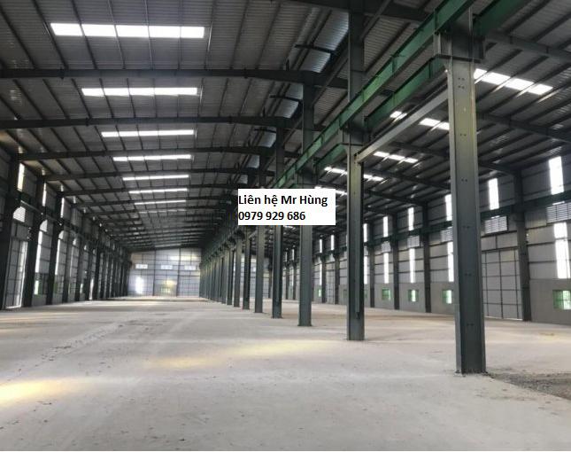 Cho thuê kho xưởng DT: 1500m2, 3500m2, 5000m2 tại KCN Thạch Thất Quốc Oai, Hà Nội.