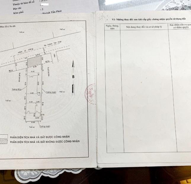 Bán lô đất đường 8m (458) Huỳnh Tấn Phát Quận 7 