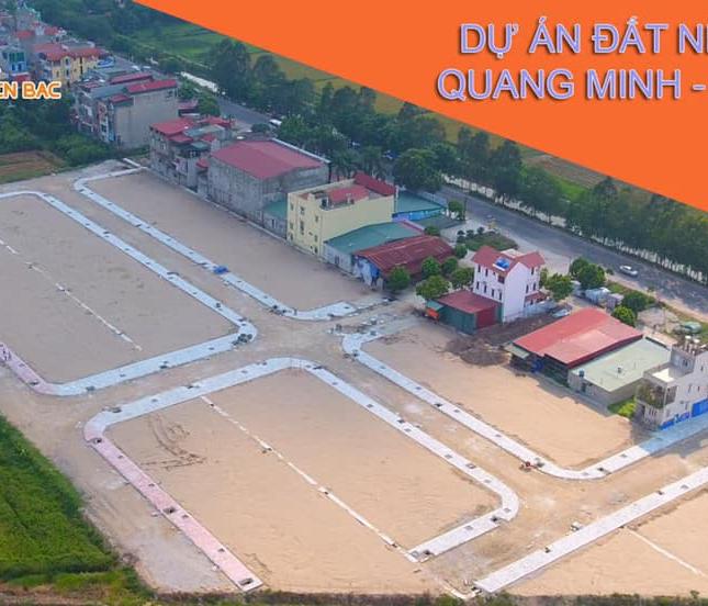 Cần bán lô đất sổ đỏ trên trục đường quốc lộ 392 Quang Minh-Gia Lộc