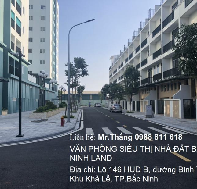 Bán nhà 4 tầng khu Hud B - Dự án Trầu Cau – TP.Bắc Ninh