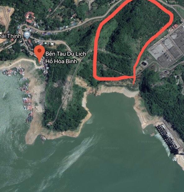 Cơ hội sở hữu 8hecta đất dự án Lòng Hồ Sông Đà, Tp.Hòa Bình, giá 13 tỷ