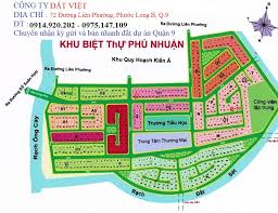 Dự án đất nền khu biệt thự Phú Nhuận, phường Phước Long B, giới thiệu đất nền Quận 9 uy tín