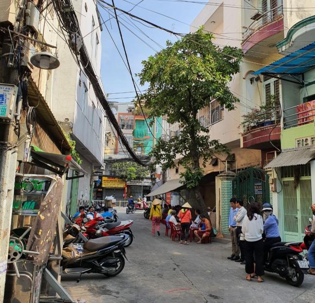 MT Hẻm rộng 8 m cmt8 phường 12 quận 10, nhà có bề ngang 9m.