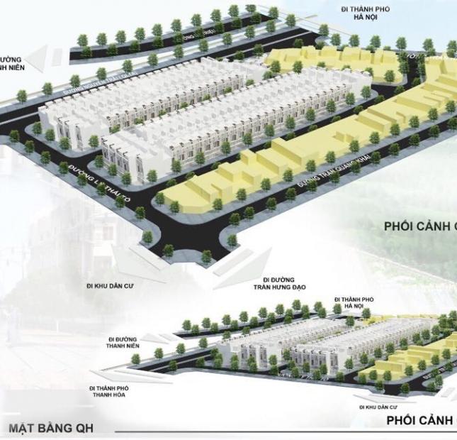 Bán đất mặt đường Quốc lộ 1A - hạ tầng đồng bộ - đối diện đền Sòng, thi xã Bỉm Sơn