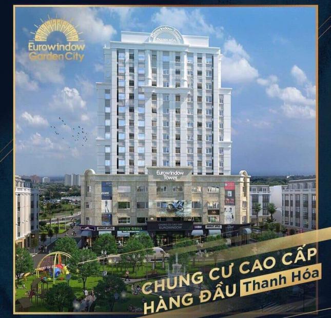 Bán gấp căn hộ 2 phòng ngủ - ngay cạnh TT Hành chính mới TP Thanh Hóa- 860 triệu – đầy đủ nội thất.