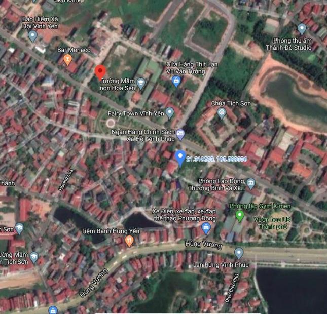 Bán 2 ô đất liền nhau trong băng 2 đường Phạm Văn Đồng, Tích Sơn, dt 91m2 giá chỉ từ 23.xtr/m2. Lh: 0972419997
