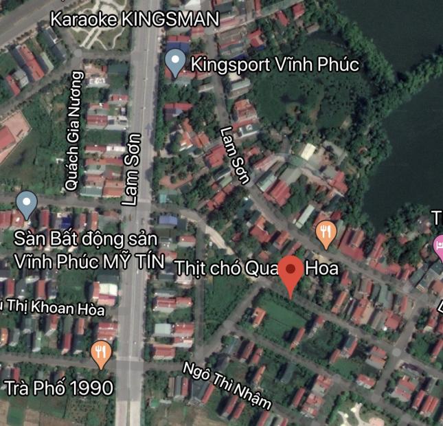 Bán đất Tạ Quang Bửu, thuộc khu dân cư tỉnh ủy, Phường Đồng Tâm, Vĩnh Yên, 95m2, giá 1,3x tỷ. Lh: 0972419997