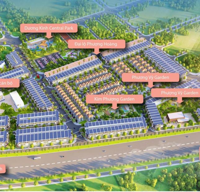 Dự án đất nền trung tâm quận Dương Kinh – Hải Phòng giá chỉ từ 12tr/m2