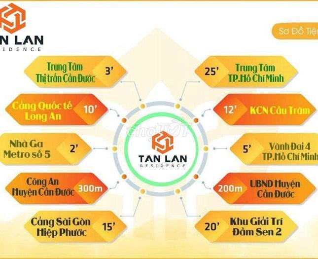 Đất nền dự án mặt tiền QL50 mở bán 260 nền trong giai đoạn 1 giá 728tr