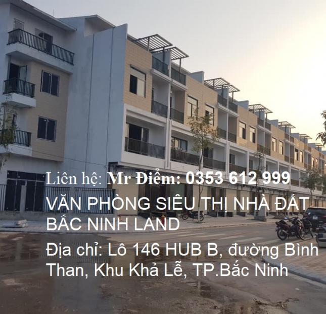 Bán gấp 3 căn SHOPHOUSE dự án Trầu Cau mặt Bình Than cạnh bùng binh Lý Anh Tông và Bình Than Khả Lễ, TP.Bắc Ninh