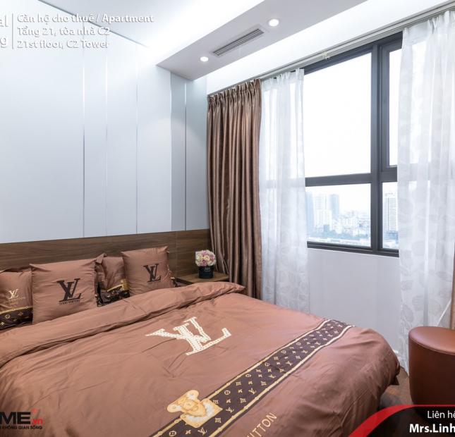 Chính chủ Cho thuê chung cư 2 ngủ tòa C2 tầng 21 D'capitale Trần Duy Hưng, Cầu Giấy, Hà Nội