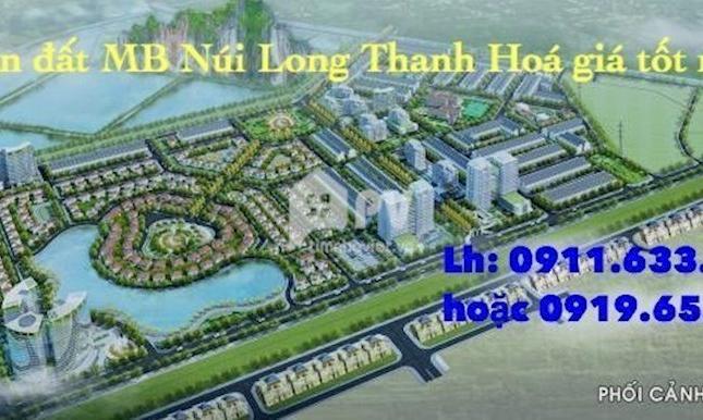 Dự án Khu đô thị Núi Long: Cần bán lô đất biệt thự Khu đô thị Núi Long – Tp. Thanh Hóa 