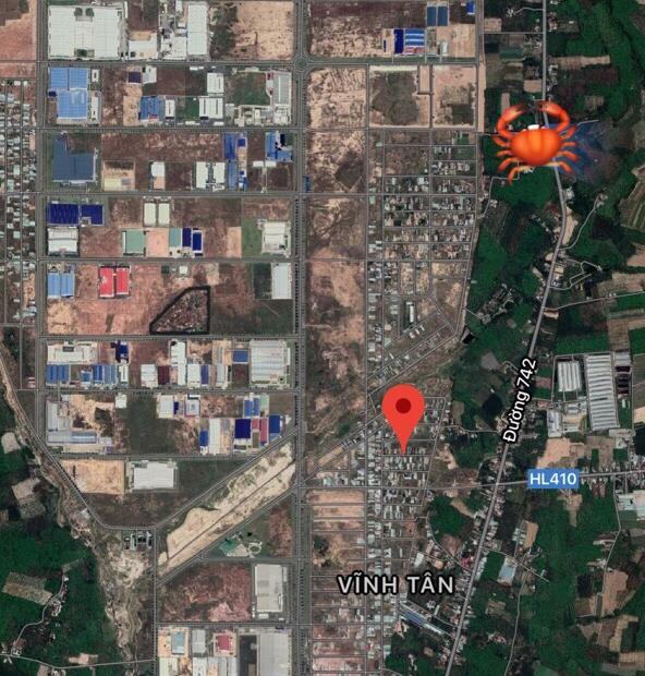 Bán đất ngay gần chợ Vĩnh Tân 150m2 thổ cư 100% VSIP2 giá sập sàn.LH 0394428926