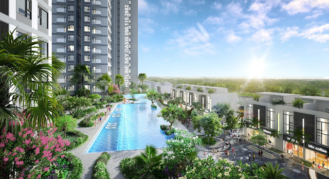 chung cư Sky Oasis Ecopark – 3PN – từ 93.87m2 – 107.48m2 chỉ từ 2.5 tỷ - LH 0918.11.4743