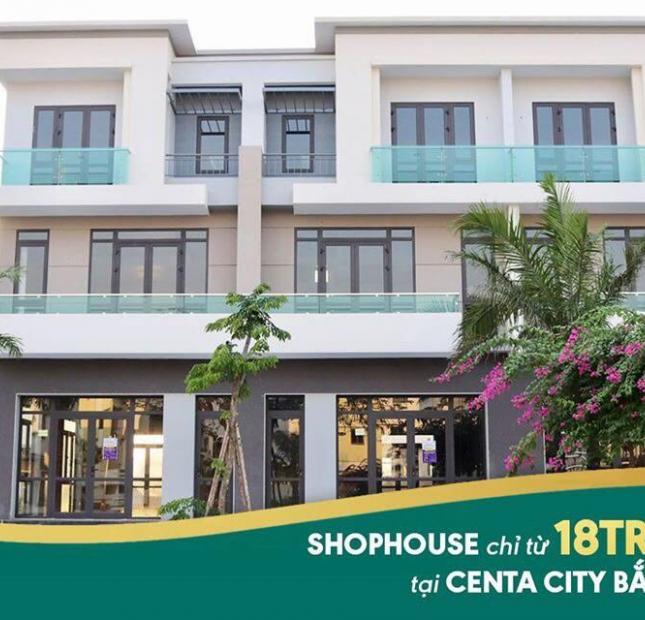 Chính chủ bán lại căn shophouse 2 mặt tiền, dự án Centa City Từ Sơn, LH 03.2613.2613
