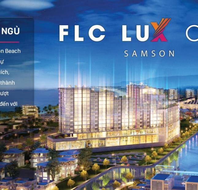 Cần bán căn nhà phố thương mại FLC Sầm Sơn, Lux City, hướng đông nam view hồ điều hoà.