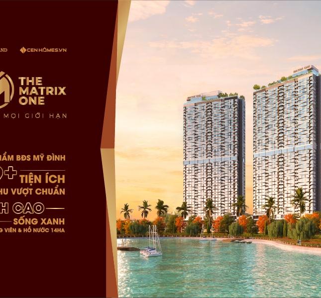 The Matrix One căn hộ 3PN 113m2 ck lên đến 9% hỗ trợ 75% GTCH lãi suất 0% 18T