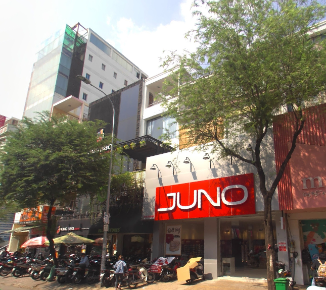 Cho thuê nhà mặt tiền đường Sư Vạn Hạnh, P.12, Q.10 ngay Vạn Hạnh Mall - DT 12mx17m 1T3L giá TL