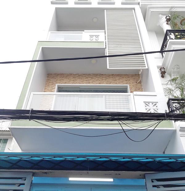 Bán nhà mới xây hẻm 4.5m 47 đường Võ Thị Nhờ quận 7 (hẻm 487 Huỳnh Tấn Phát cũ)