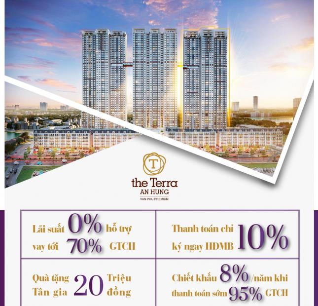 Bán căn hộ chung cư cao cấp The terra - An Hưng Hà Đông giá chỉ từ 22,5 triệu