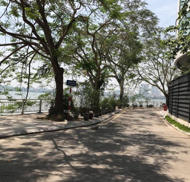 Bán đất lô góc 15m ra Hồ Tây, phố Quảng Khánh, Tây Hồ, 116m2 mặt tiền 14m