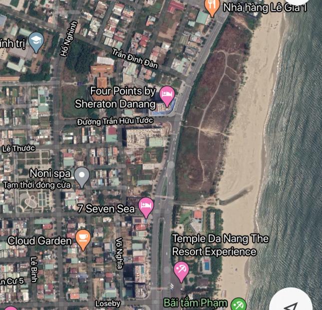 Bán 3 lô liền đất VIP đường Hồ Nghinh,Đà Nẵng 330 m2,gần biển,CH 5 sao Anphanam,giá Đẹp.0905.606.910