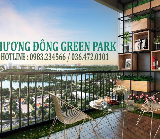 Phương Đông Green Park - căn hộ 2PN 1,3 tỷ duy nhất Q. Hoàng Mai, hỗ trợ trả góp. LH 0983.234566