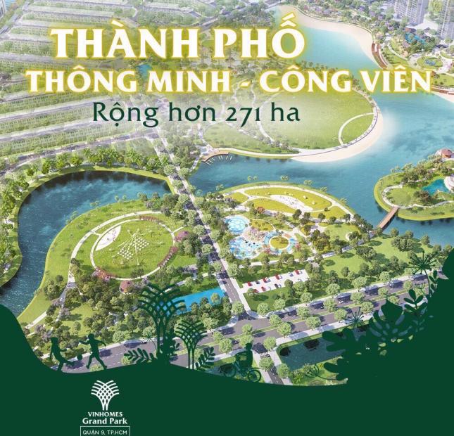 bán căn hộ Vinhome Grand Park Q9 - Phân khu Origami, 50 - 100tr/booking. số lượng có hạn từ F1