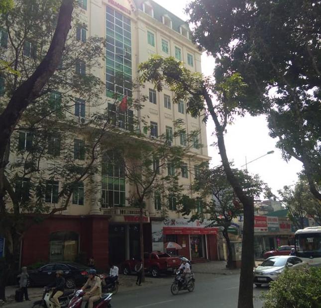 Bán tòa nhà lô góc mặt phố Hoàng Quốc Việt, Cầu Giấy, 490m2 x 8 tầng, mặt tiền 30m