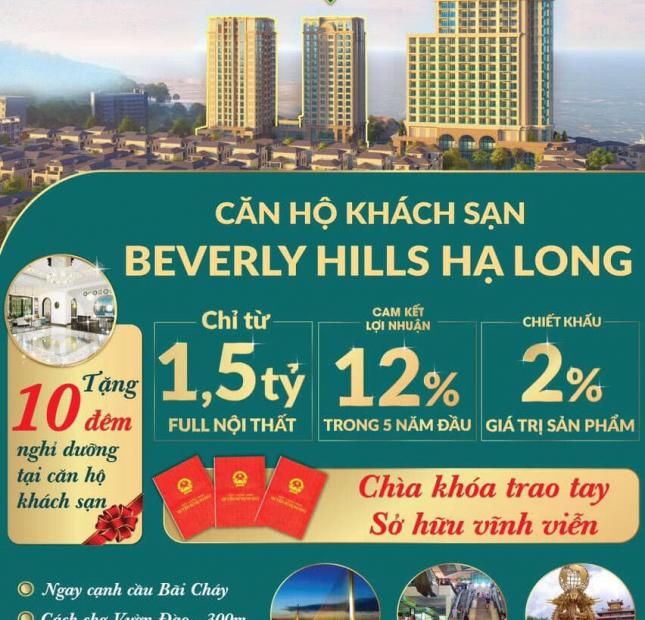 Đầu tư vào căn hộ Beverly Hills Hạ Long có ngay 300 triệu một năm