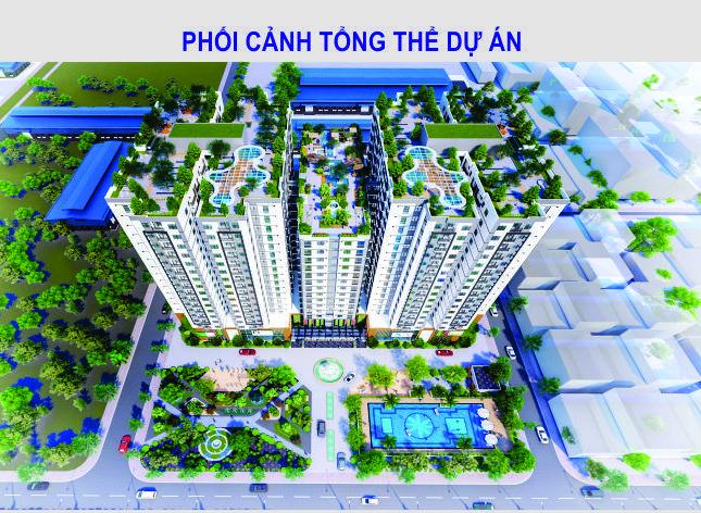 Căn hộ Unico Thăng Long, giá 830 triệu/ căn 42m2/ 2 phòng ngủ/ 1 phòng tắm. 