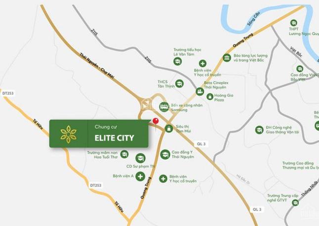 Mở bán đợt 1 giá từ 14,9 triệu /m2 dự án chung cư Tecco Elite City Thái Nguyên , LH : 0968594269