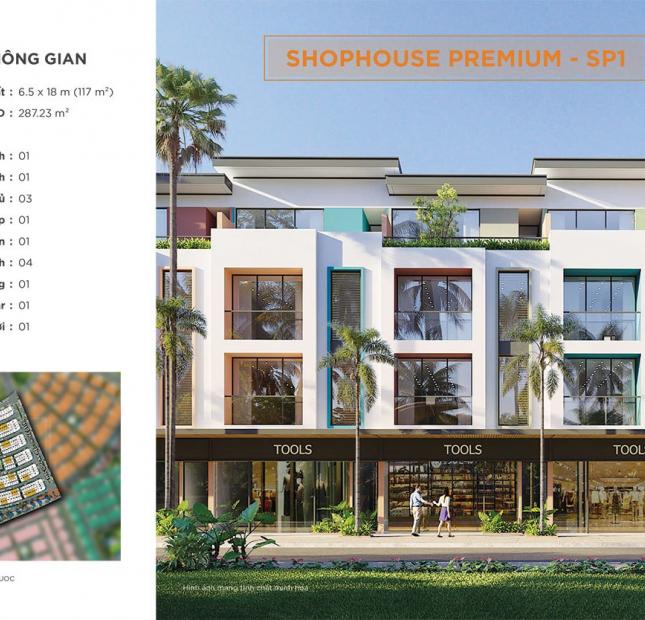 Mở bán Shophouse - Mini Hotel để ở và kinh doanh tại Phú Quốc giá từ 7,5 tỷ