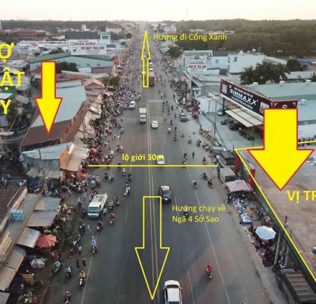 Bán gấp lô đất mặt tiền kinh doanh chợ, ngay DT741- Hòa Lợi, Bến Cát, Tân Uyên