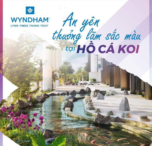 [BÁN SUẤT NGOẠI GIAO] Căn hộ khách sạn Wyndham Thanh Thuỷ 760TR, LH 0961170595