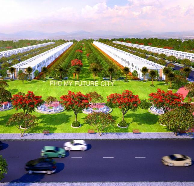 Tại TT Phú Mỹ - Bà Rịa Vũng Tàu, dự án Phú Mỹ Future City đã có sổ, giá chỉ 945tr/nền