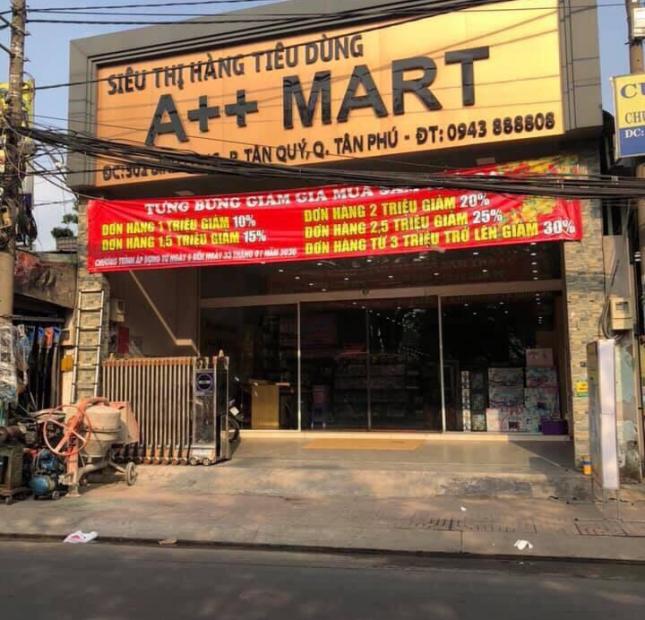 Bán nhà 28 tỷ, 8x43m gác NH mặt tiền bình long, phường tân quý